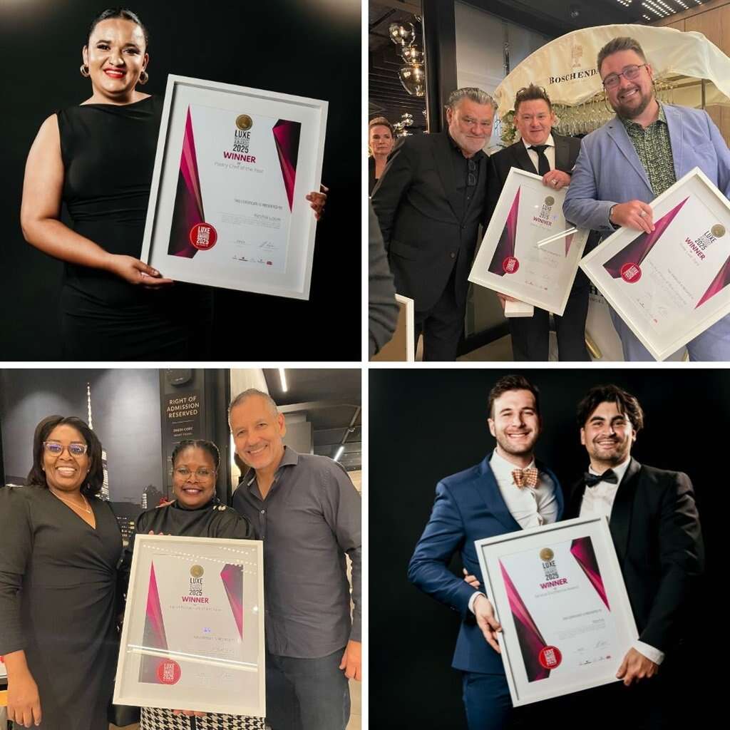 SA's finest chefs and emerging stars shine at Luxe Restaurant Awards: Here's the full winners list