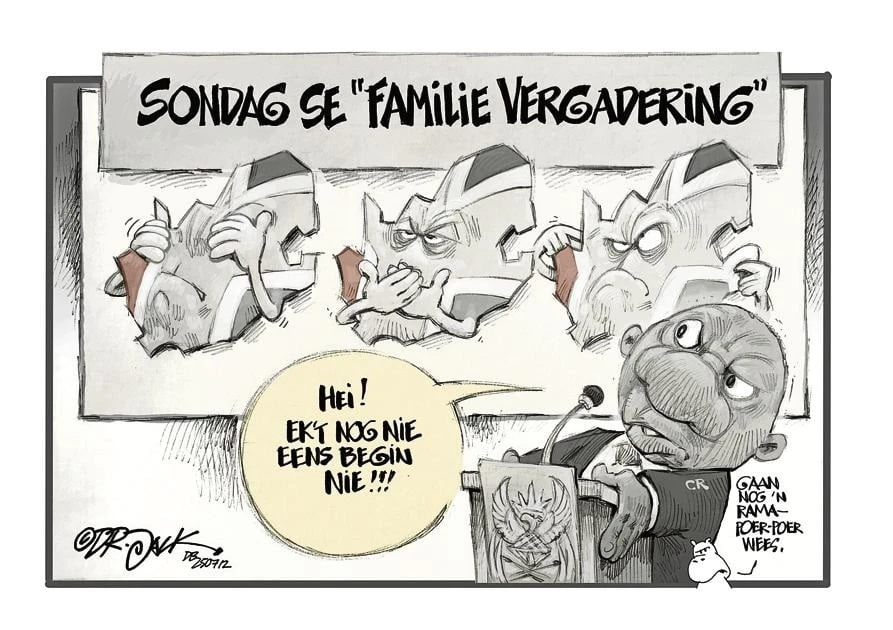 Spotprent: 12 Julie 2025