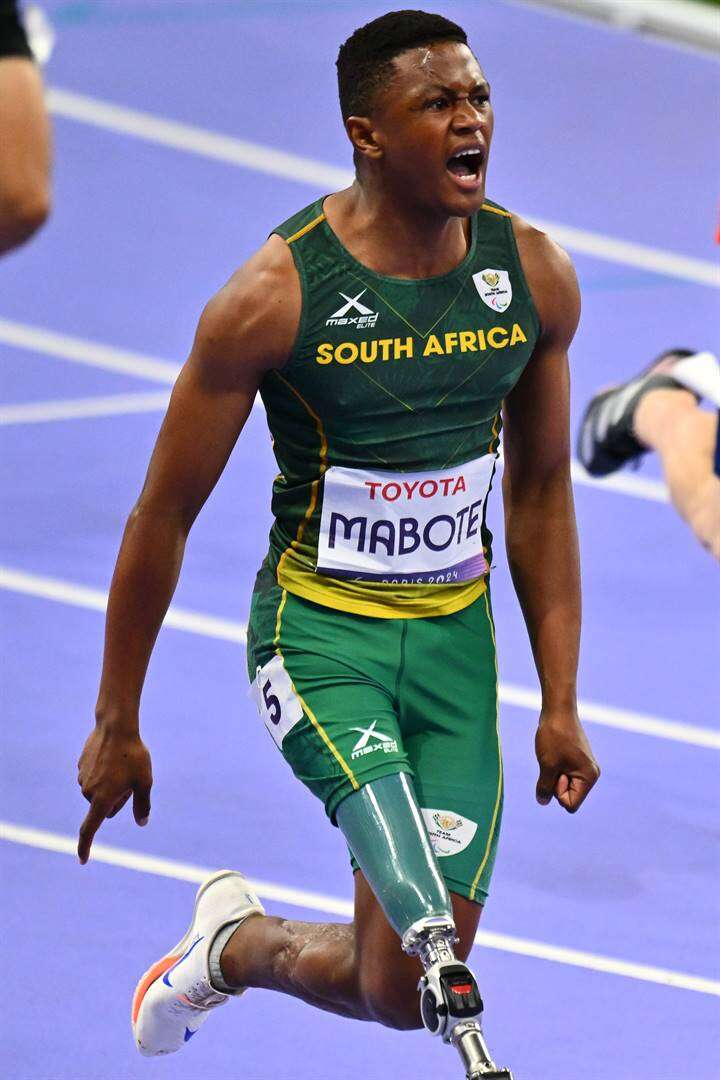 Medalje ontwyk Mabote in 100 m