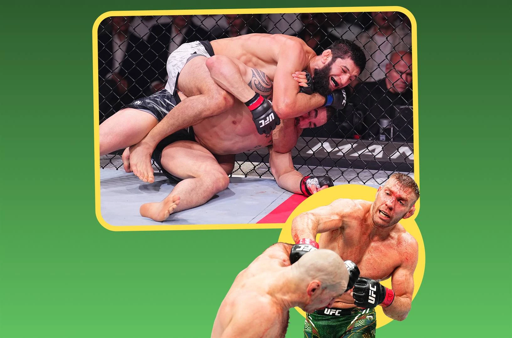 Dricus skrik g’n vir ‘boelie Khamzat’ se stoeiwerk