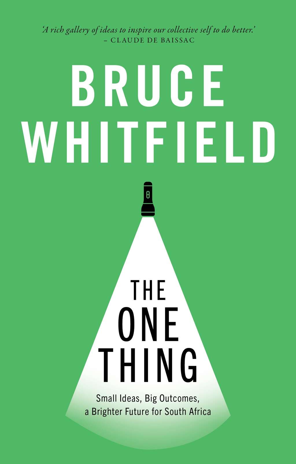 EXCERPT | Bruce Whitfield's 'The One Thing': Take action yourself to fix SA