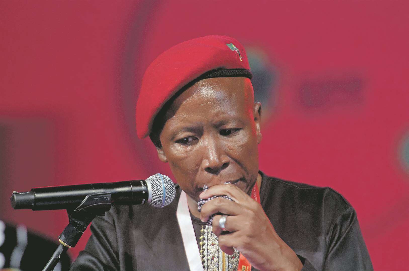 An absent Mbuyiseni Ndlozi haunts Julius Malema at EFF NPA