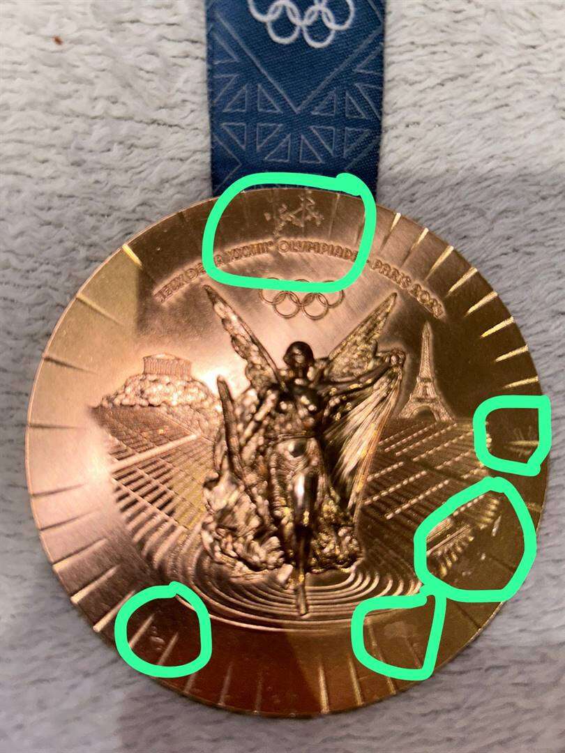 Blitsbokke se Olimpiese medaljes dop ook af en verkleur