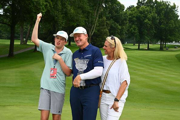 Ernie Els seëvier op Firestone en wen sy 1ste senior major-titel