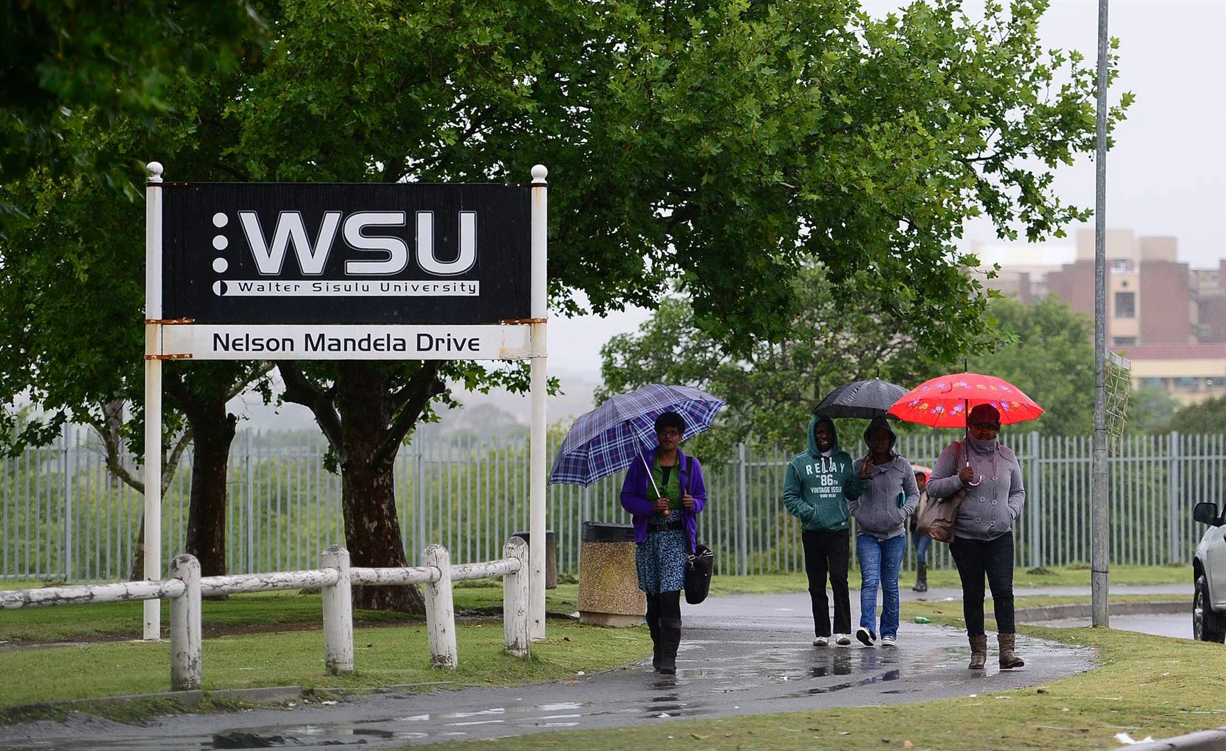 Borgtog vir WSU-koshuisvader lei tot betoging, 3 studente aangekeer