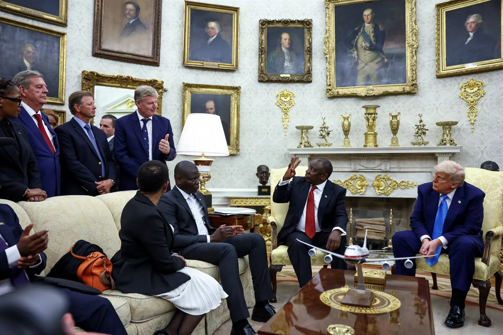 Trump-bewering oor wit volksmoord in SA heeltemal onvanpas, sê VN