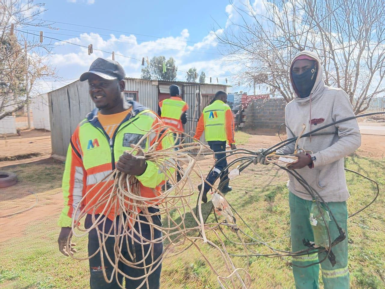 Misdadigers ruk City Power se sak