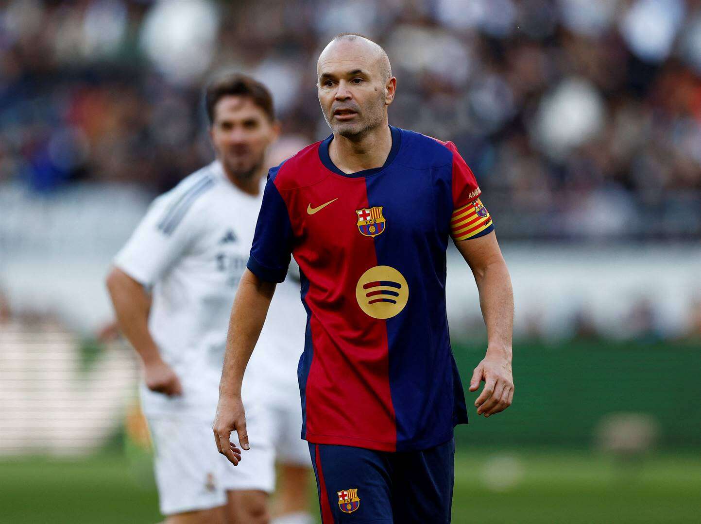 Spaanse legende Iniesta speel laaste wedstryd