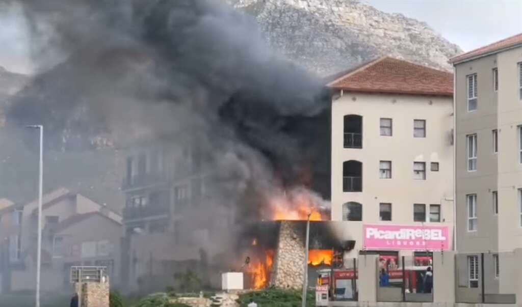 Woman injured in Muizenberg restaurant blaze, suspected to be sparked by gas leak