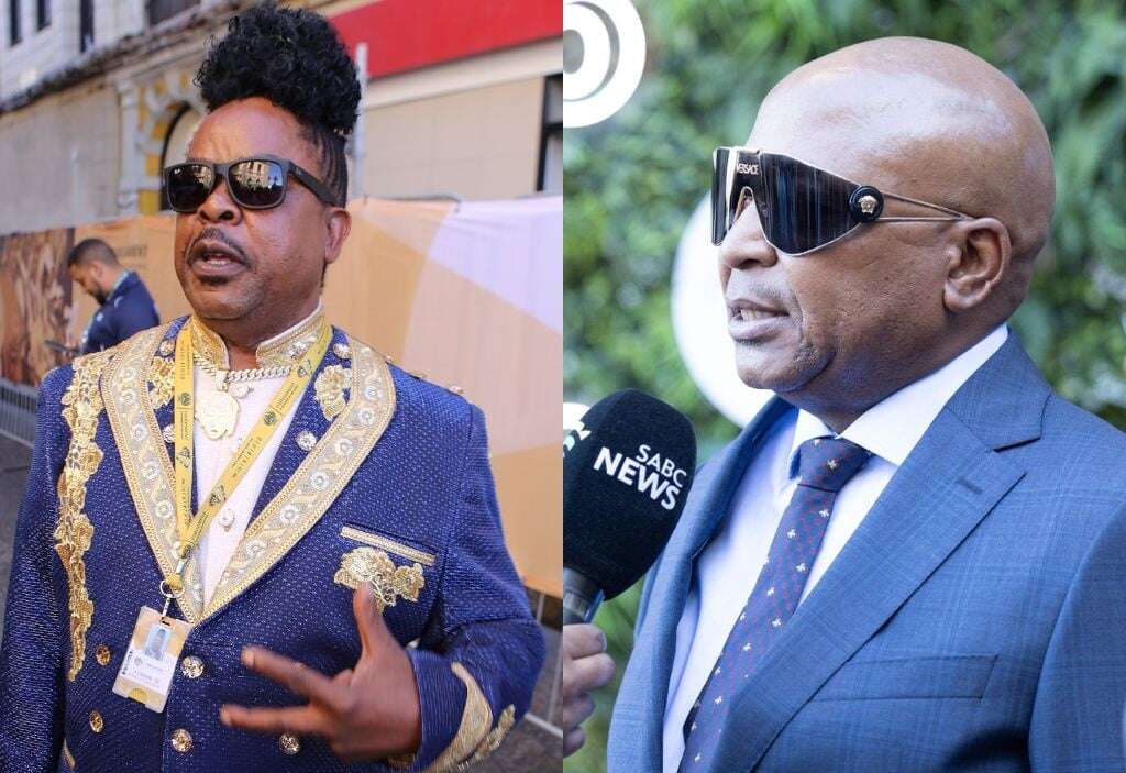 R21 700 Versace loafers, gold chains: Kenny Kunene and Papa Penny bring loud luxury to SONA 2025