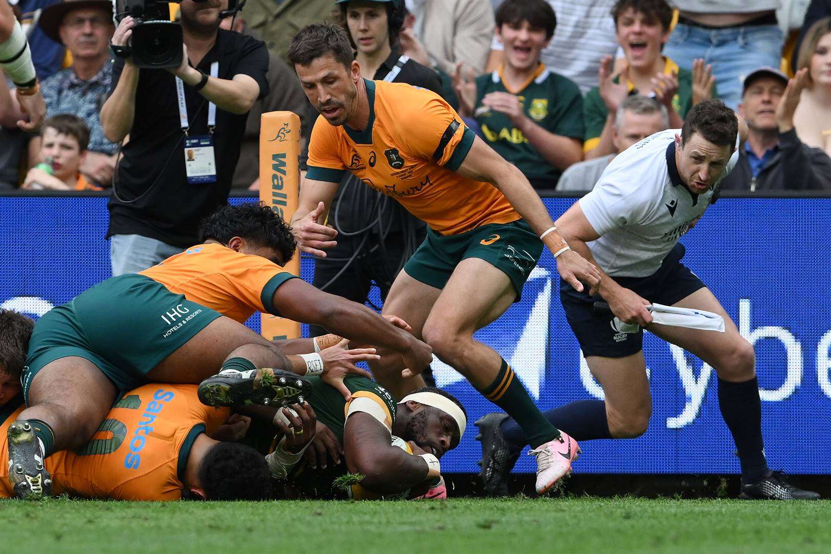 Briljante Bokke verwoes Wallabies