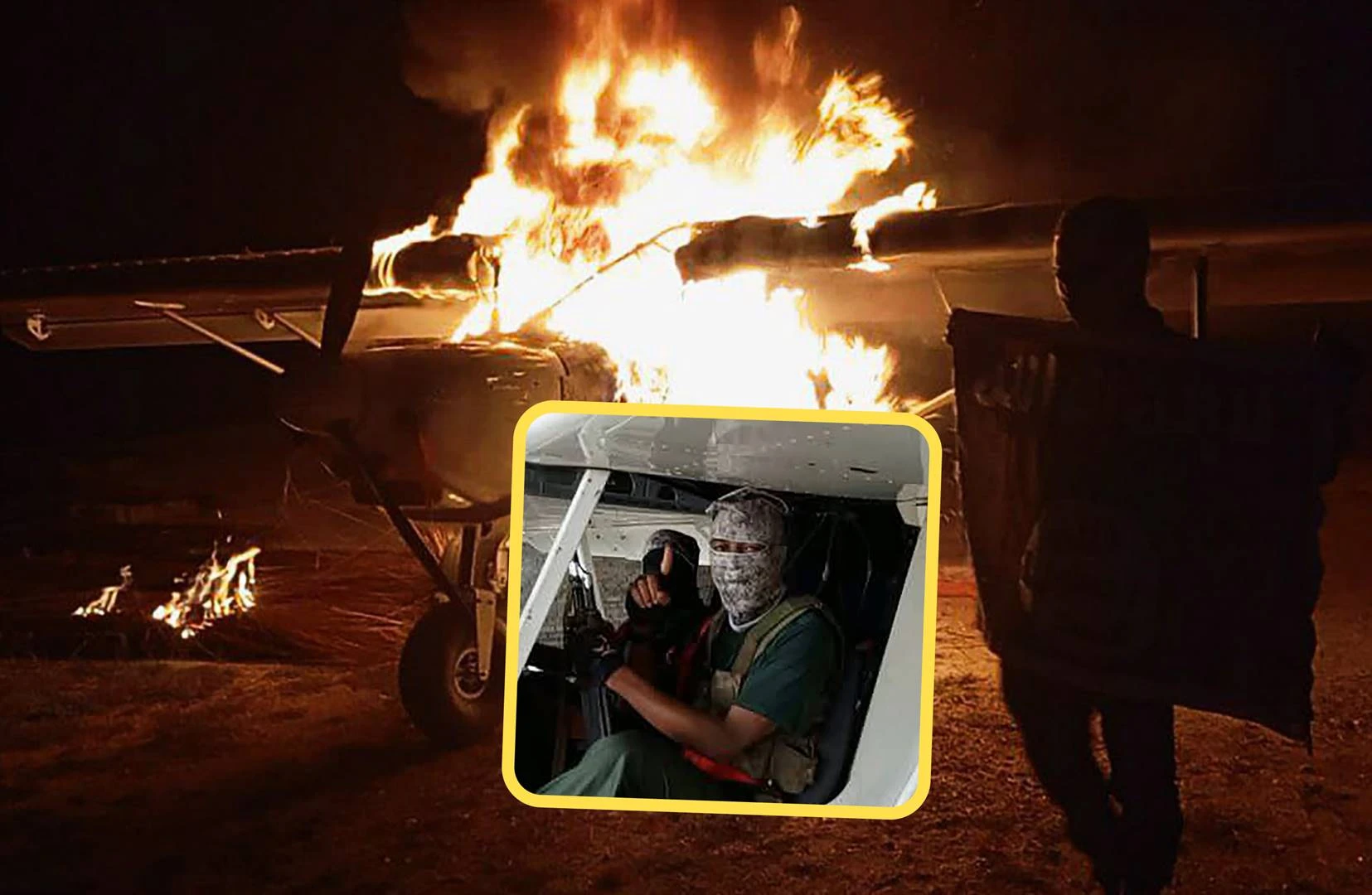 Moslem-rebelle onthoof werkers by luukse SA oord in Mosambiek