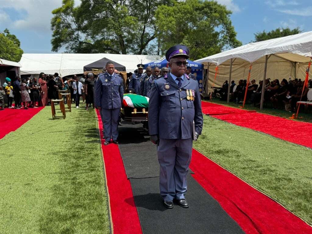 'The criminal who shot him, we made sure he goes with him' - police boss at KZN cop's funeral