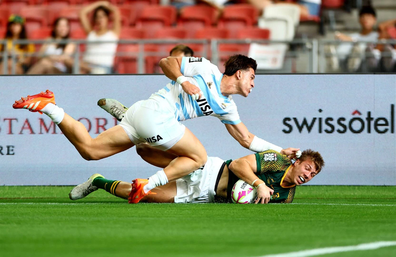 Drie in doodsnikke help Blitsbokke om Argentyne te klop