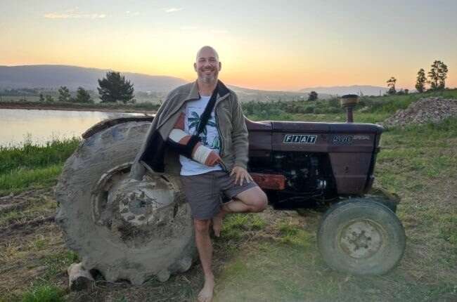 'It's a miracle,' says Paarl man who cheated death after being crushed by a tractor