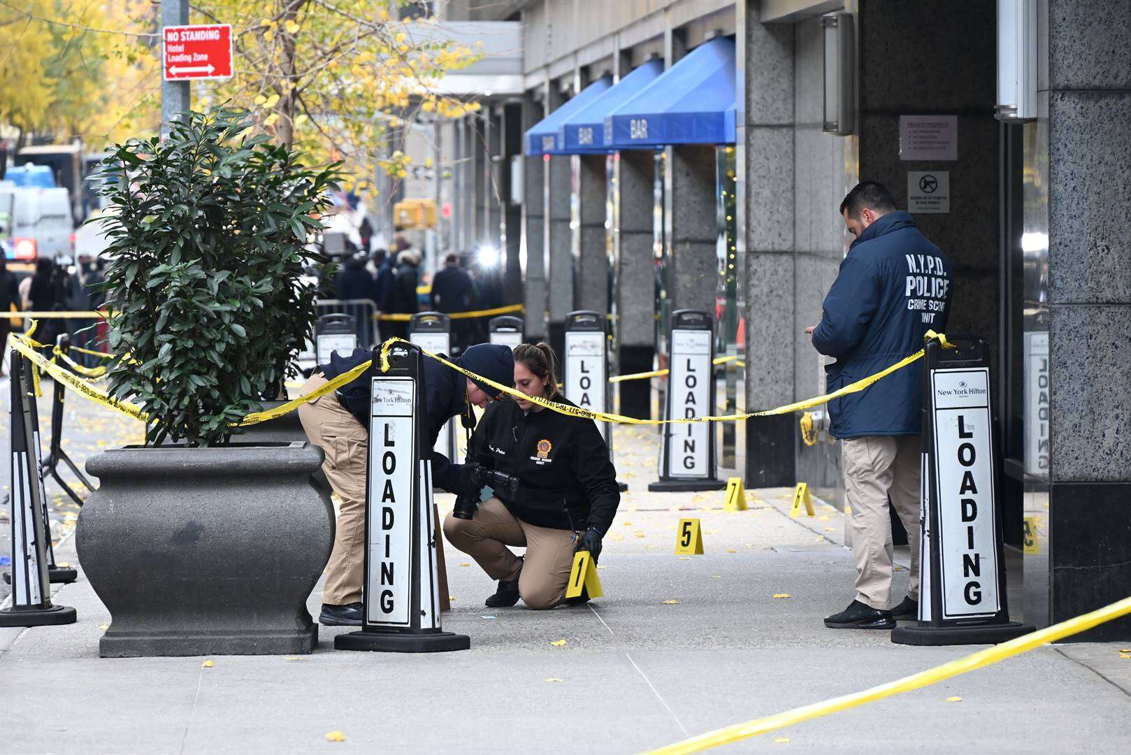 Hoë van gesondheidsversekeraar op pad na konferensie in New York doodgeskiet