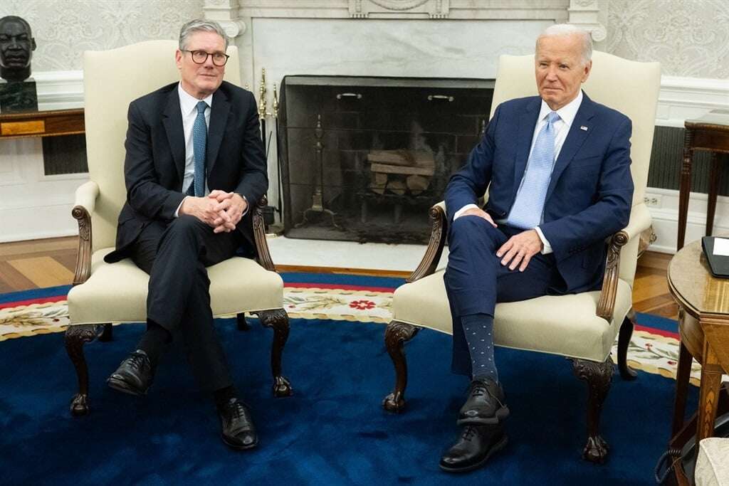 President Biden on 'really good form' in talks, says UK PM Starmer