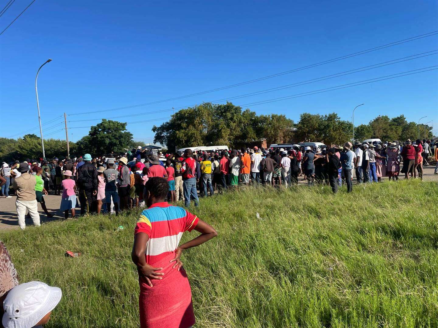 Betogings in Bothaville duur voort, maar nou vreedsaam