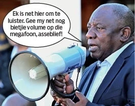 Vryburger: Niemand wil met arrogante dowes gesels
