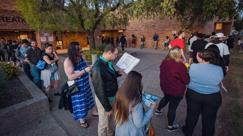 'Now, will it get counted?' Voting under a cloud of suspicion in Arizona