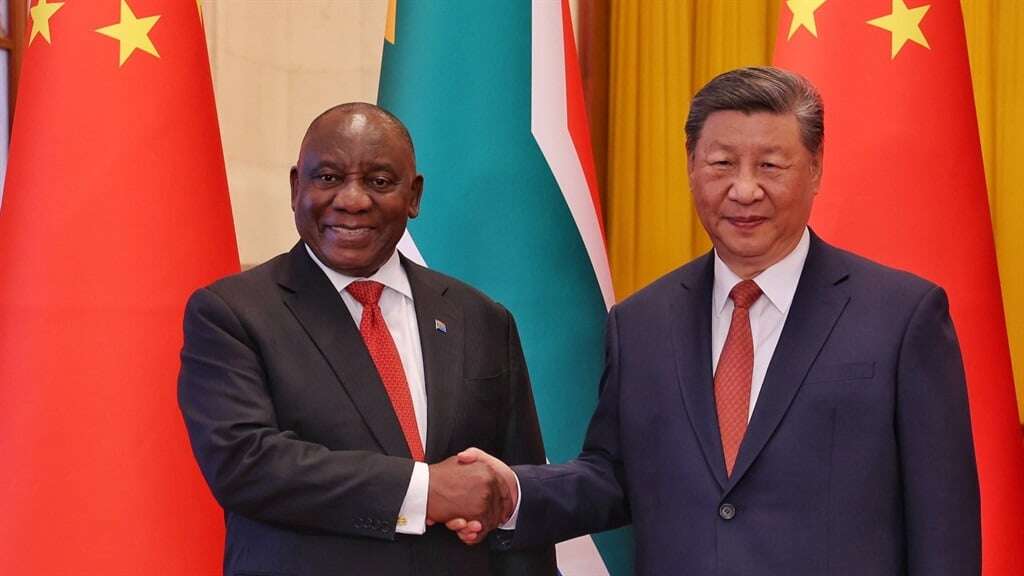 Ramaphosa signs SA up for closer China ties, help with governance, AI, SatNav