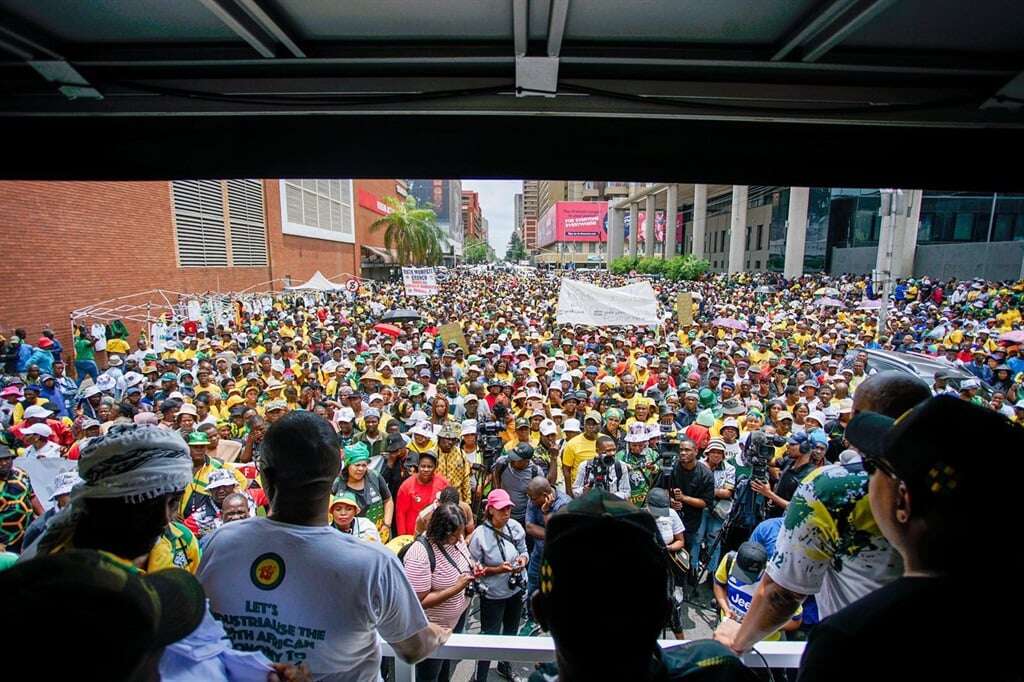 Supporters show up in numbers for ANC march in Tshwane