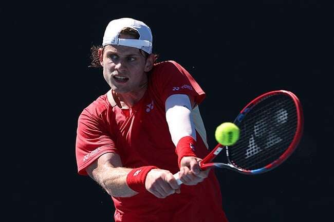 WATCH | Extraordinary scenes as Davis Cup tennis player knocks down opponent, then wins by default