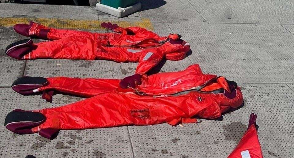 'A mystery': NSRI probes discovery of 5 survival immersion suits floating in Cape Town surf