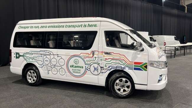 Can SA's first electric minibus eKamva become the future of the taxi industry?