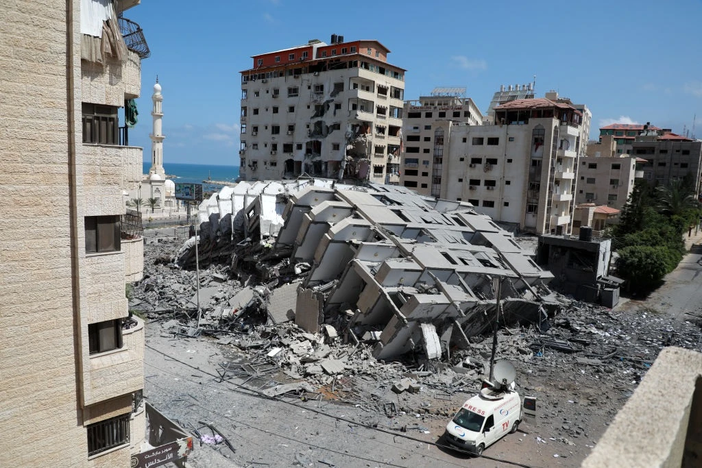 Israel says 16 Hamas figures, including senior staff, killed in strike