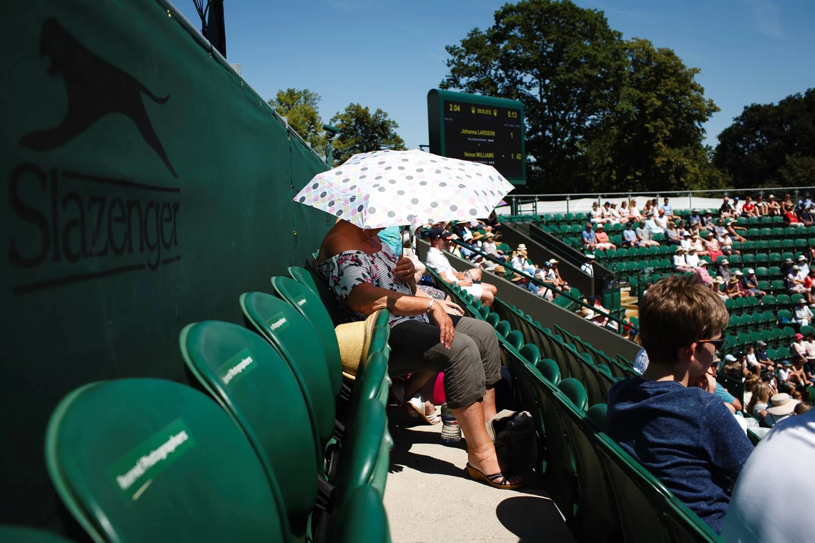 Erge hitte word vir Maandag op Wimbledon voorspel