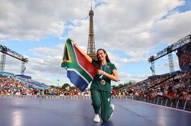 WATCH | One champion to another: Bok skipper Siya 'so proud' of SA's Olympic star Tatjana