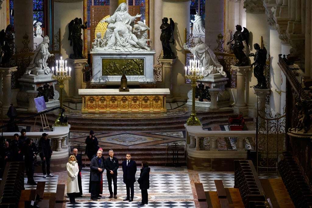 TAKE A LOOK | France offers first view of 'sublime' restored Notre Dame, five years later