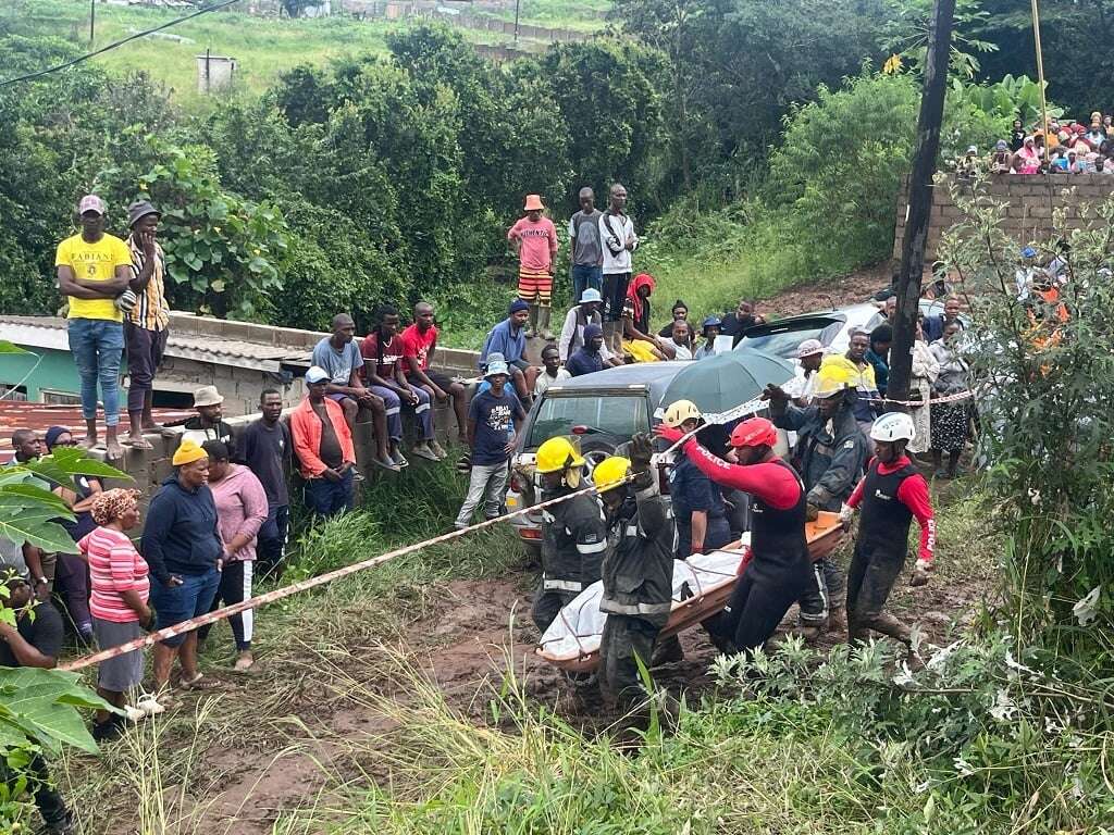 Six dead as heavy rain and mudslides ravage KwaZulu-Natal