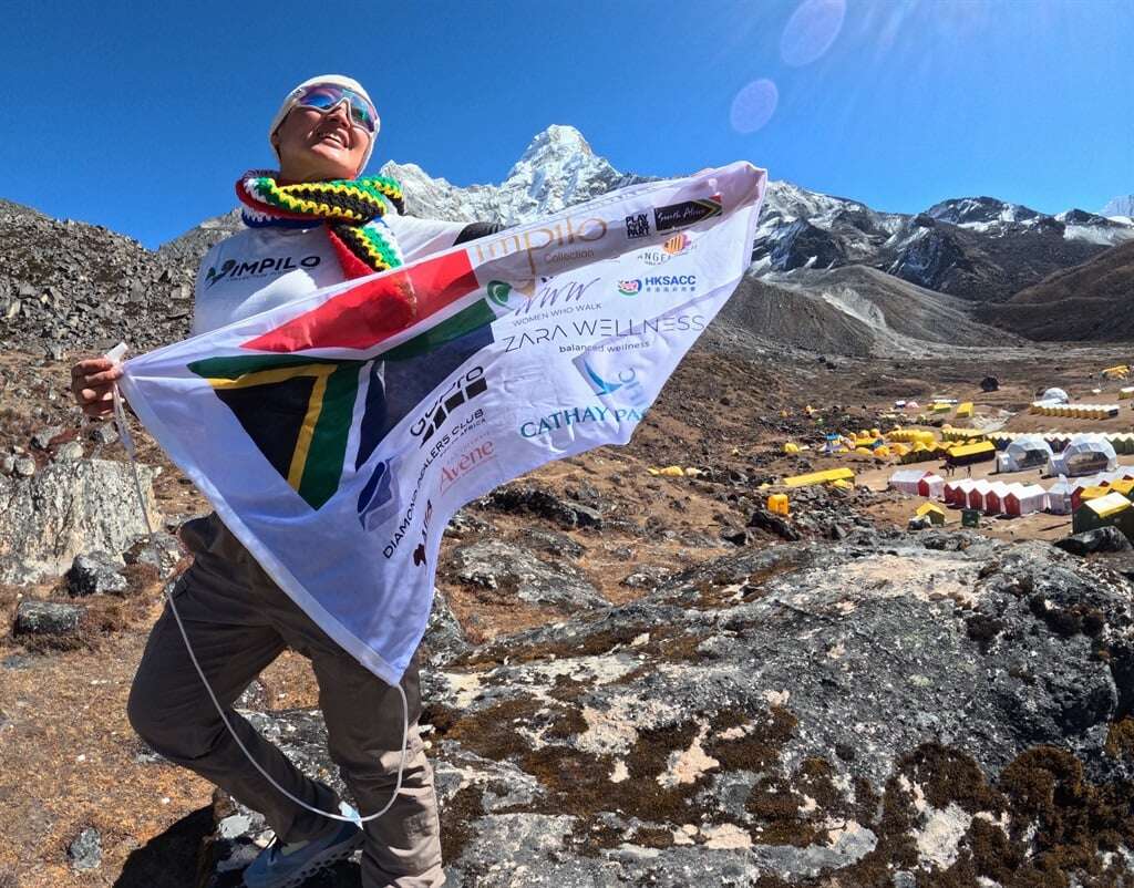 'Mount Everest is next': Meet Angela Yeung, the SA designer scaling peaks to combat GBV worldwide