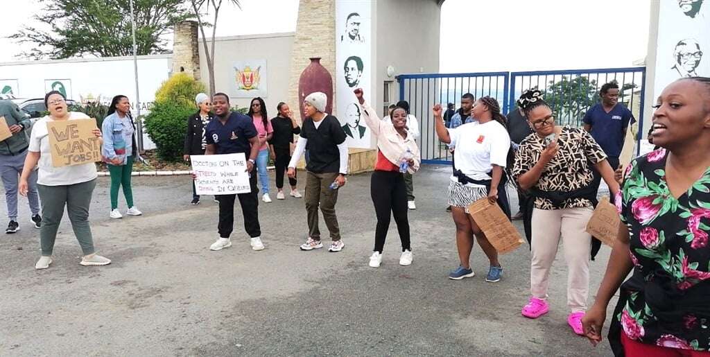 'Employ us': Unemployed Eastern Cape doctors reject province's request to suspend picket