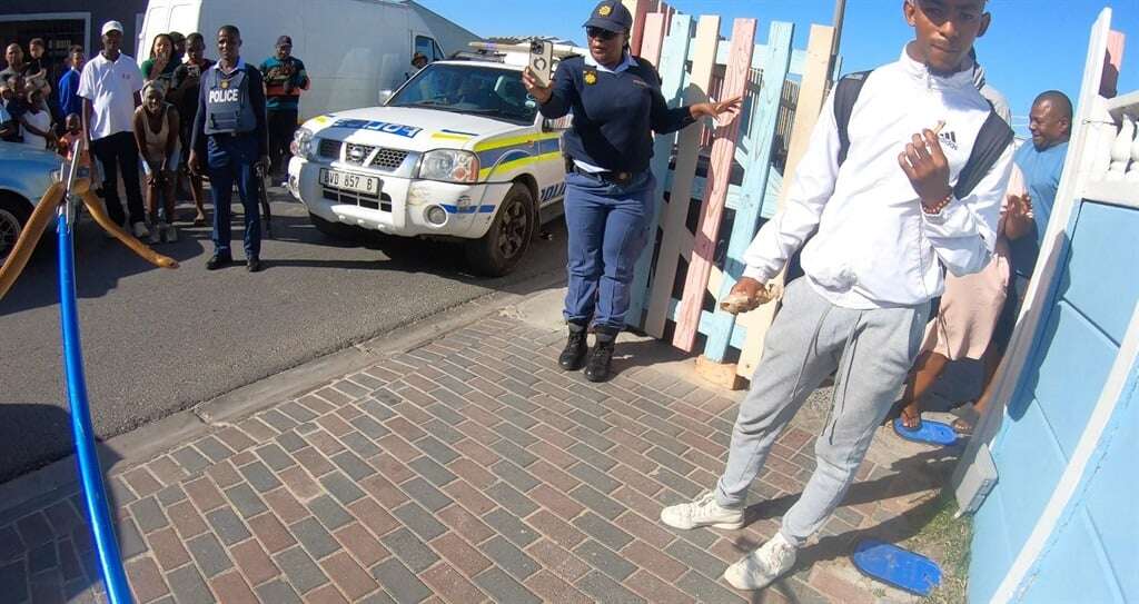 Snake patrol: Cape Town police descend on home to protect residents from slippery intruder