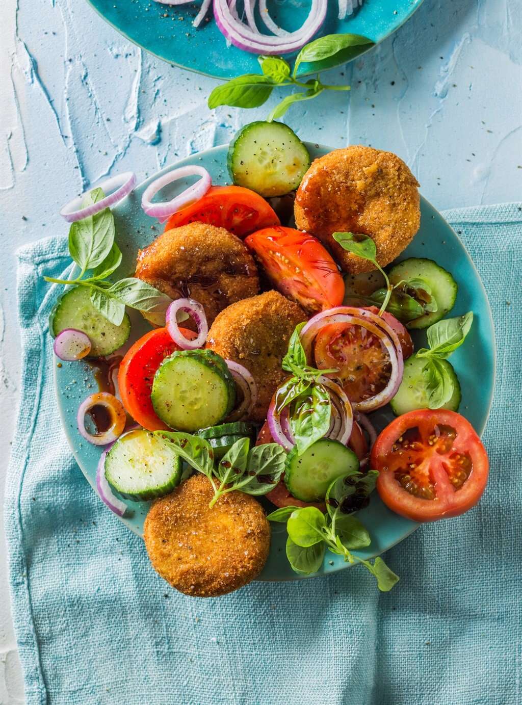 What's for dinner? Greek salad with a twist