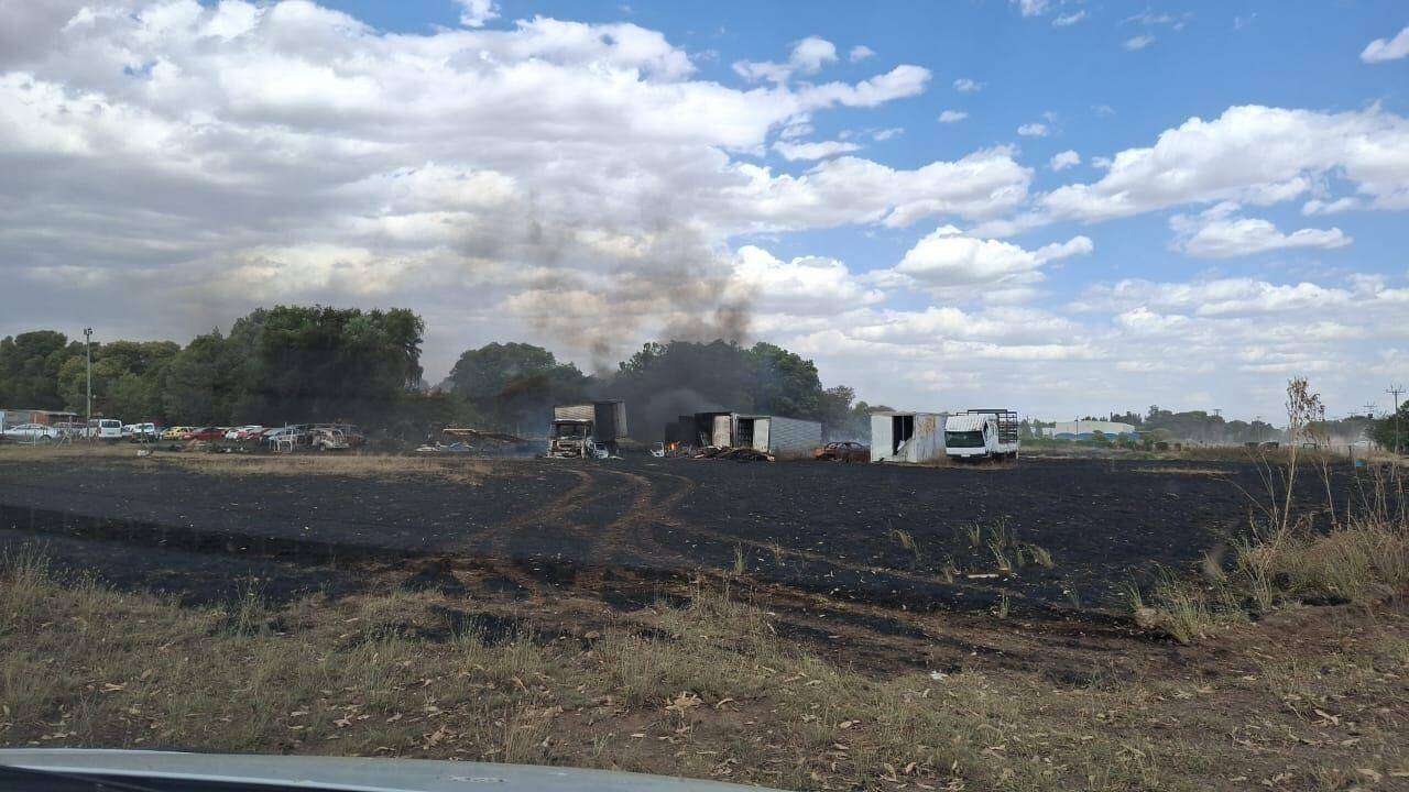 Een persoon ernstig beseer in ’n brand in Bloemfontein