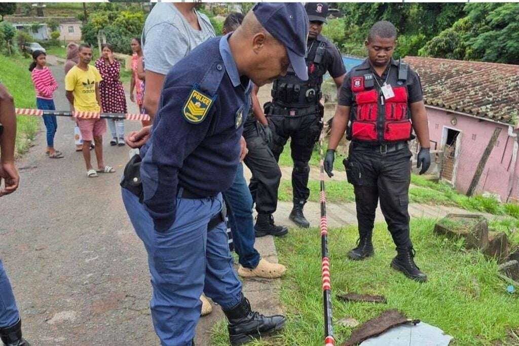 Police investigating after part of a human foot found in KZN