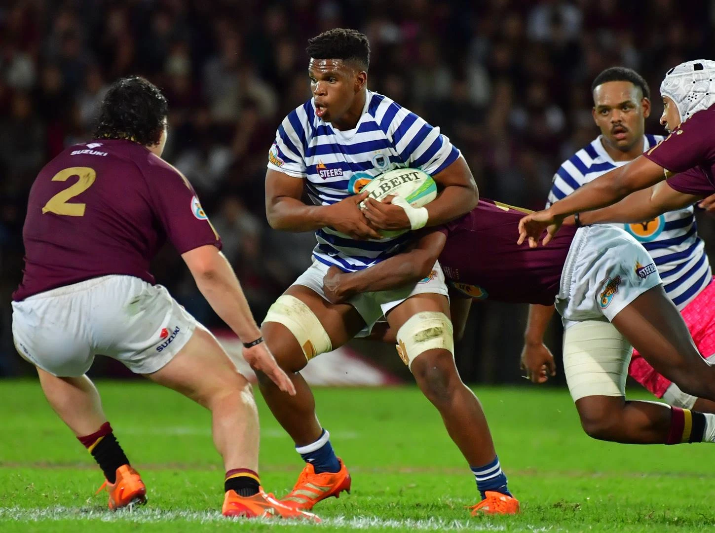 Lid van Ikeys se Varsitybeker-kampioenspan draf vir Junior Bokke uit