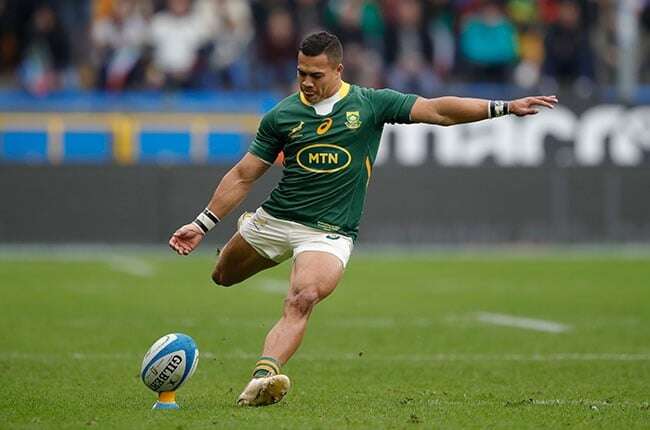 Bok Swiss army knife Cheslin Kolbe on hand to back-up Manie Libbok if kicking woes persist