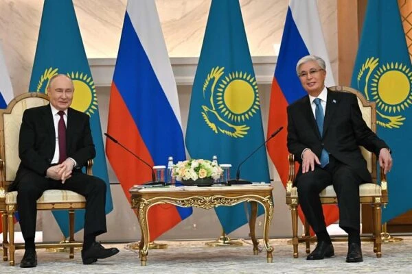 Прошли переговоры Токаева и Путина в узком составе