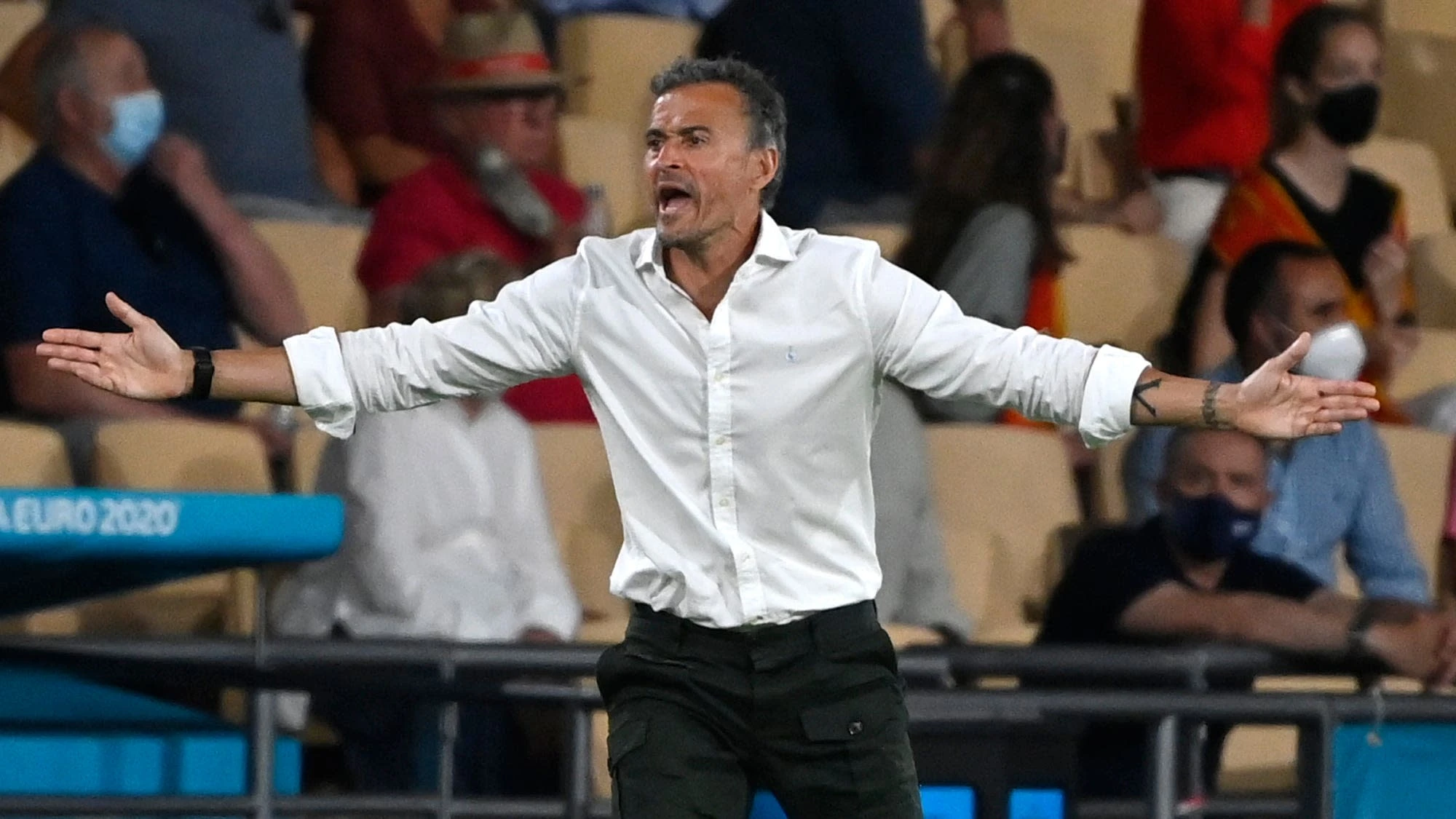 Luis Enrique defends Alvaro Morata after missing chance…