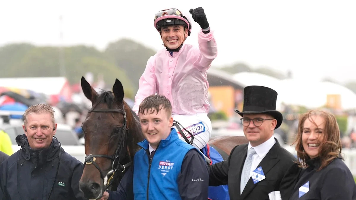Christmas Day surges to Epsom Derby win for O'Brien