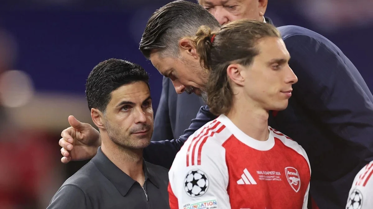 'It is very tough to accept' - what Arteta said