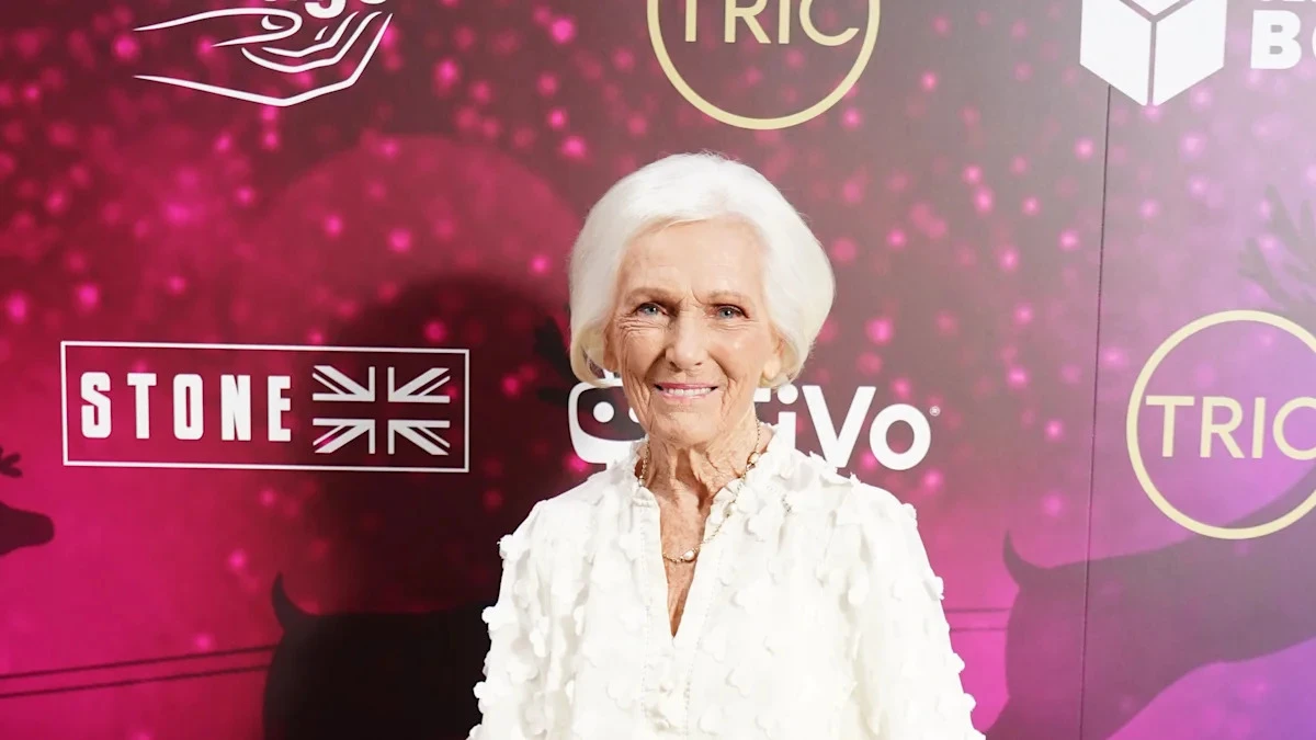 Mary Berry says we must ‘cherish’ BBC in Bafta fellowship speech