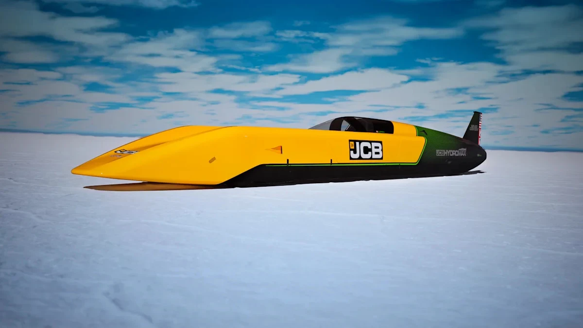 JCB targets new land speed record with hydrogen-powered Hydromax