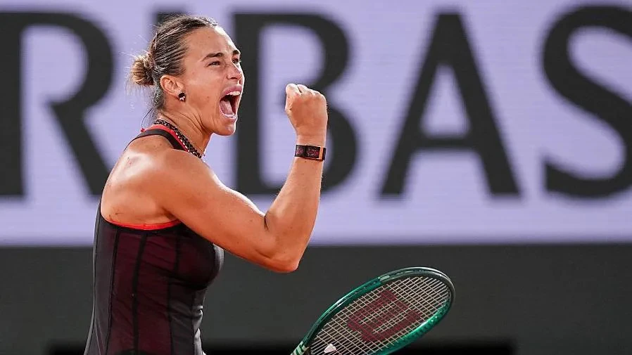 Sabalenka's superior serve helps her past spirited Osaka