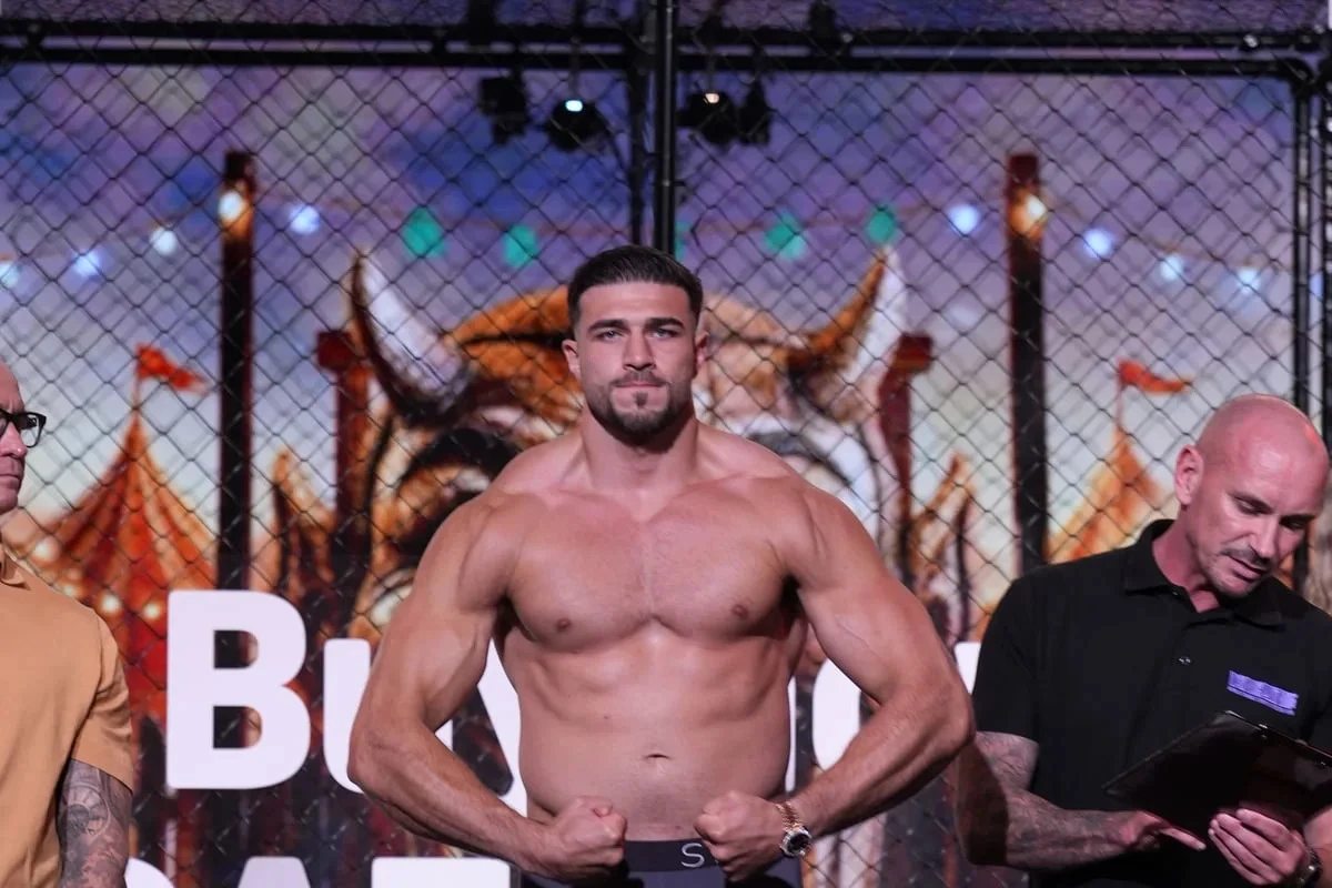 Tommy Fury dedicates boxing victory to newborn son Midas